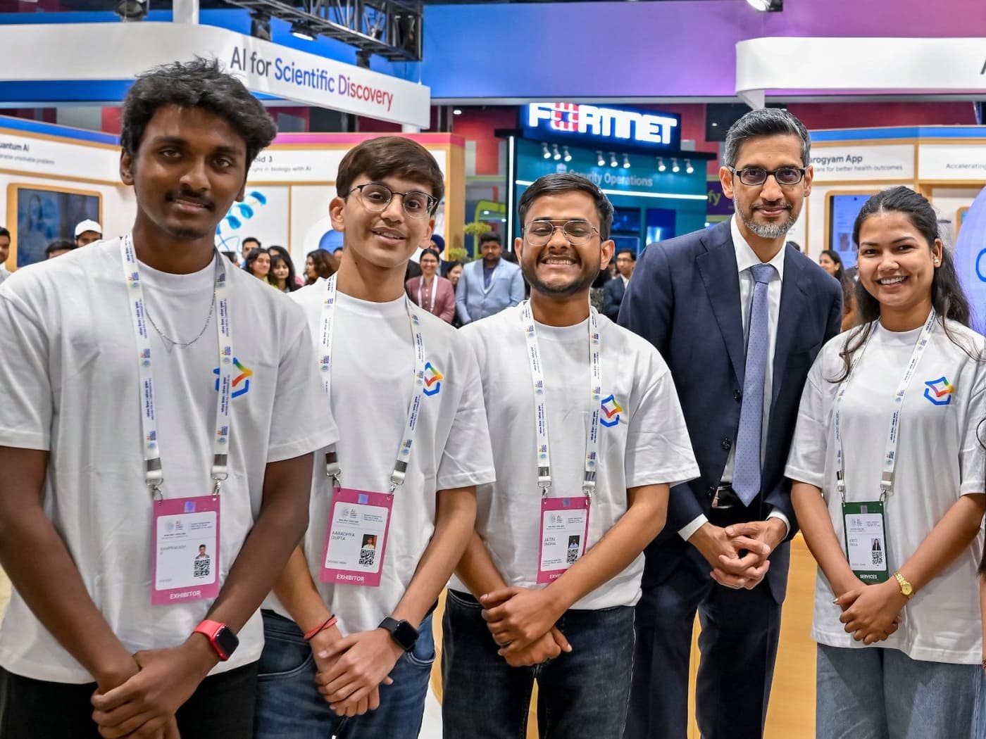 Meeting Sundar Pichai as Top 6 Google Student Ambassador